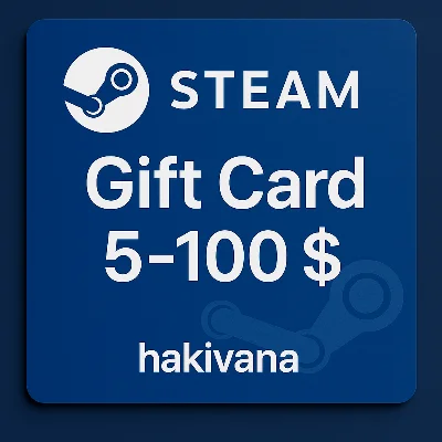 🔥 Steam Gift Card - USA Gift Card 10-100 dollars