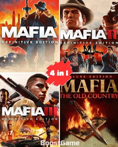 ・MAFIA 3 DEFINITIVE EDITION + ALL PARTS・STEAM GLOBAL✅