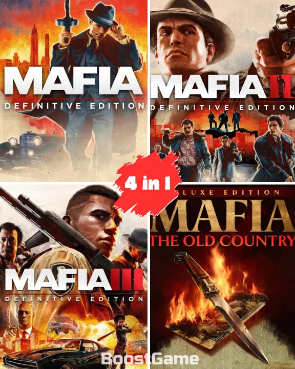 ・MAFIA 3 DEFINITIVE EDITION + ALL PARTS・STEAM GLOBAL✅