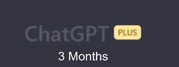 ChatGPT Plus 1 Month Exclusive Personal acc not shared