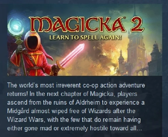 Magicka 2 💎STEAM KEY RU+CIS СТИМ КЛЮЧ ЛИЦЕНЗИЯ