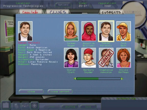 Mahjongg Investigations: Under Suspicion STEAM KEY ROW