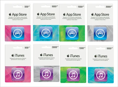 iTunes Gift Card (Россия) 400 рублей💳