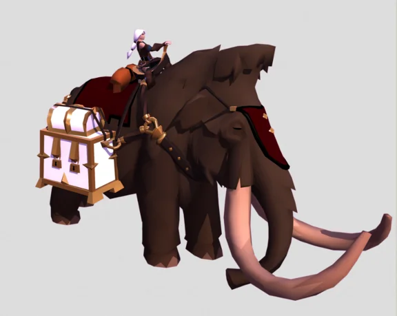 Мамонт грузовой в Albion Online - ЕВРОПА