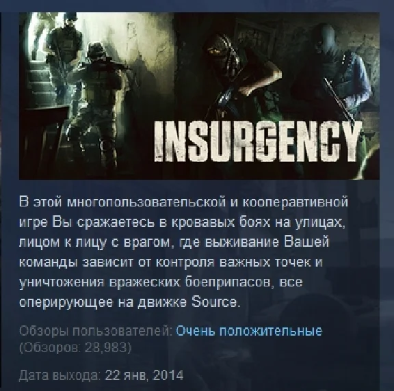 Insurgency  💎 STEAM KEY RU+CIS LICENSE