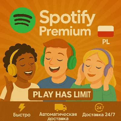 🎵Spotify Premium - 1/3/6 Months Subscription | PL