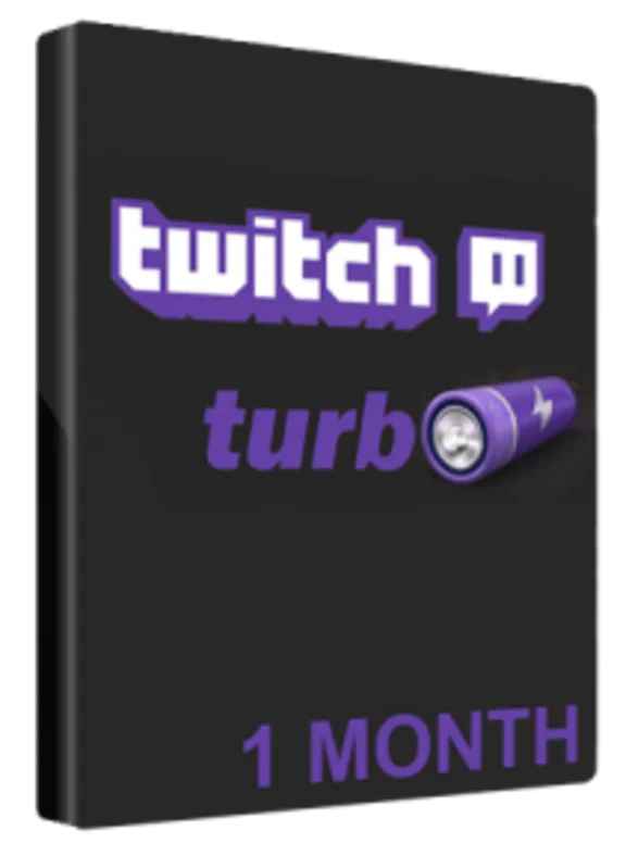 Twitch Turbo 30 Days Subscription Voucher