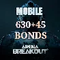 АВТО ID ARENA BREAKOUT MOBILE 630+45 ОБЛИГАЦИЙ 675 24/7
