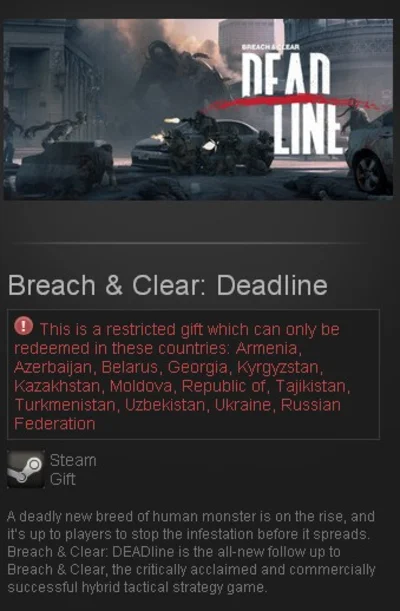Breach & Clear: Deadline Rebirth (Steam Gift/RU CIS)