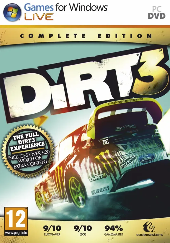 zz DiRT 3 Complete Edition (Steam/RegionFree)
