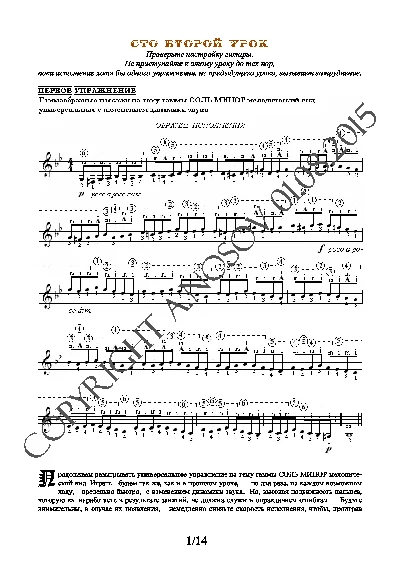 102_Guitar School A.Nosova, 102nd lesson (of 165)