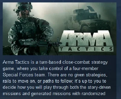Arma Tactics 💎 STEAM KEY REGION FREE GLOBAL+РОССИЯ