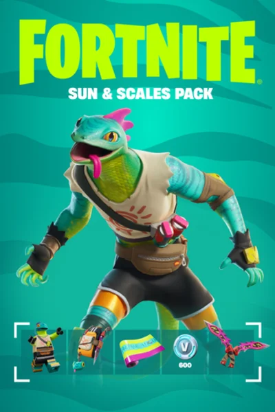 💎 FORTNITE Sun & Scales Pack + 600 VB XBOX CODE 💎