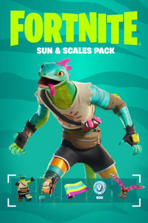 💎 FORTNITE Sun & Scales Pack + 600 VB XBOX CODE 💎