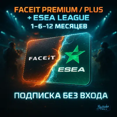 FACEIT SUBSCRIPTION PLUS PREMIUM 1-3-12 MONTHS CS2 CS 2