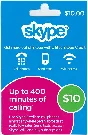 AUD 10 Australian$ = 7 USD, redeem on http://www.skype.com