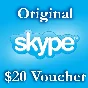 20 USD Genuine Cards for Skype.com 2*10$ ORIGINAL