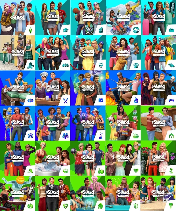 The Sims 4 I 60 Add-Ons I To Your Own EA App Account