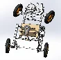 Solid Works go-kart assembly