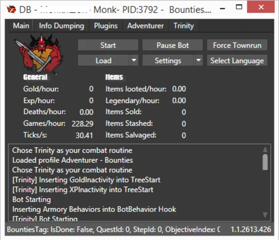 Demonbuddy - ключ для бота Diablo 3 (3 сессии)