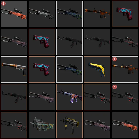 CS:GO - Random classified weapons