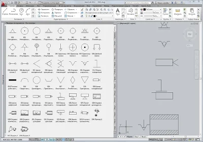 Support clamps symbols