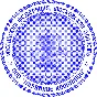 Шаблон печати с защитным фоном в виде герба Москвы