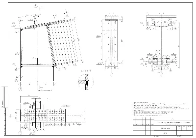 Одноэтажное трехпролетное здание 120х108м (DWG)
