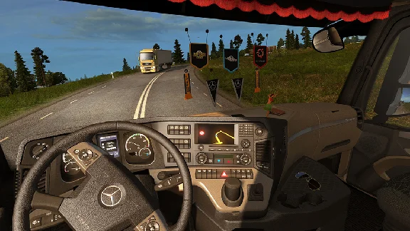 Euro Truck Simulator 2 - Cabin Accessories DLC| РОССИЯ