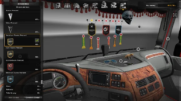 Euro Truck Simulator 2 - Cabin Accessories DLC| РОССИЯ
