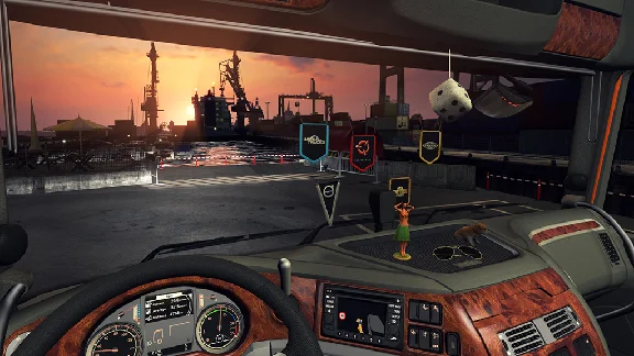 Euro Truck Simulator 2 - Cabin Accessories DLC| РОССИЯ