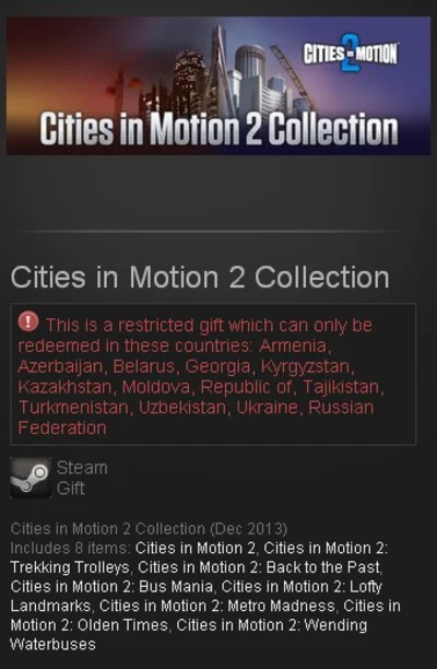 Cities in Motion 2 Collection (Steam Gift/RU CIS)