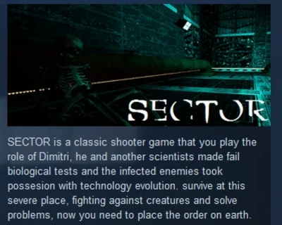 SECTOR STEAM KEY REGION FREE GLOBAL