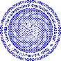 The stamp with protection texture, two hidden image