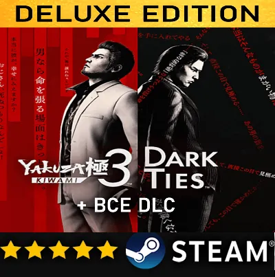 Yakuza Kiwami 3 & Dark Ties - Deluxe Edition・ВСЕ ДОПОЛНЕНИЯ・STEAM・PC