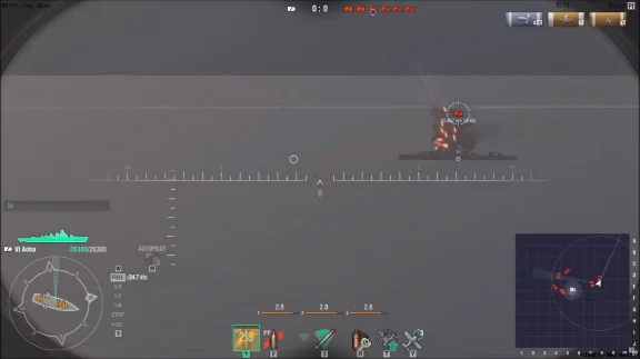 Точка упреждения 0.6.15.1 для World of Warships [0.7.0]