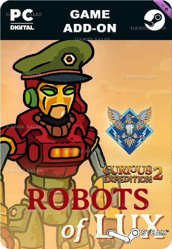 ✅💙CURIOUS EXPEDITION 2 - ROBOTS OF LUX💙STEAM GIFT🤖