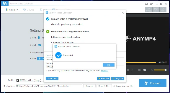 ➡️ AnyMP4 Video Converter 🔑 1 Year Registration Code