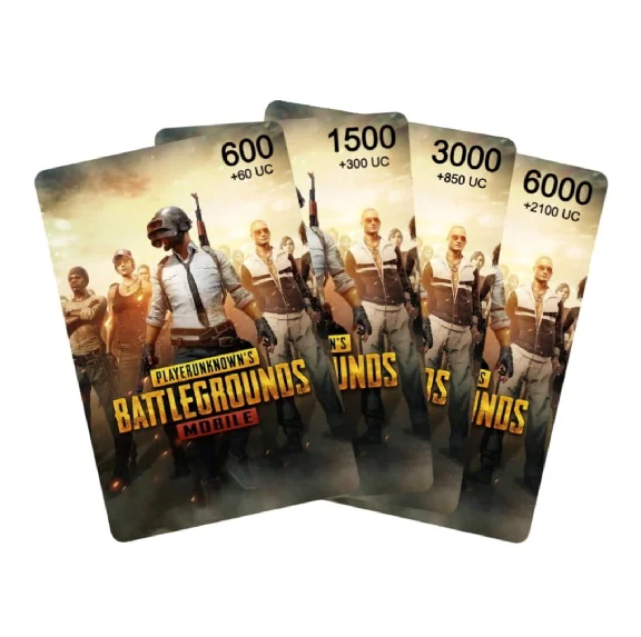 🟡PUBG Mobile 60-40500 UC🟡TOP-UP CODE🌎GLOBAL🔑