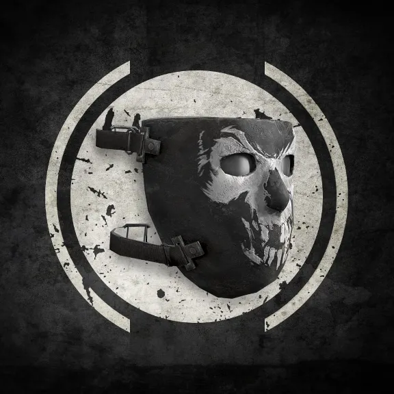 Painted Skull Mask PSN PS4 PLAYSTATION