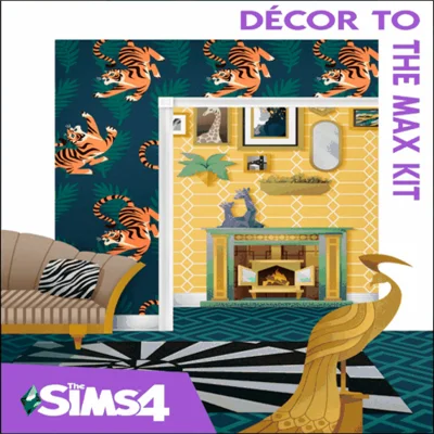 ⚫️The Sims 4 Decor to the Max Kit|DLC|PC Epic Games ESG