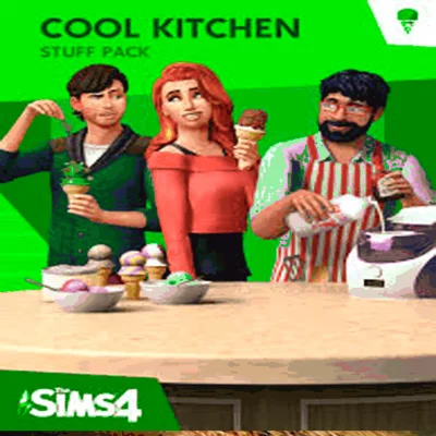 ⚫️ The Sims 4 - Cool Kitchen Stuff ❗DLC❗ PC Epic Games