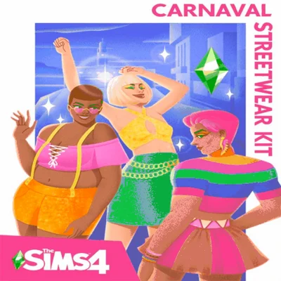 ⚫️ The Sims 4 Carnaval Streetwear Kit❗DLC❗PC Epic Games