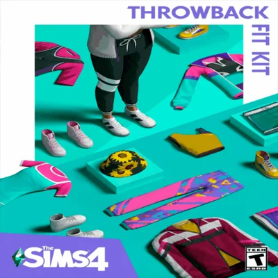 ⚫️ The Sims 4 Throwback Fit Kit ❗DLC❗ PC Epic Games
