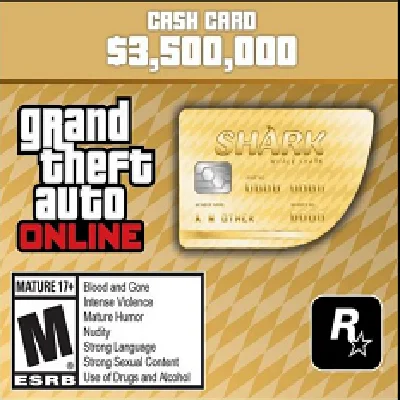 GTA ONLINE: WHALE SHARK CASH CARD 3,500,000$ ✅PC KEY