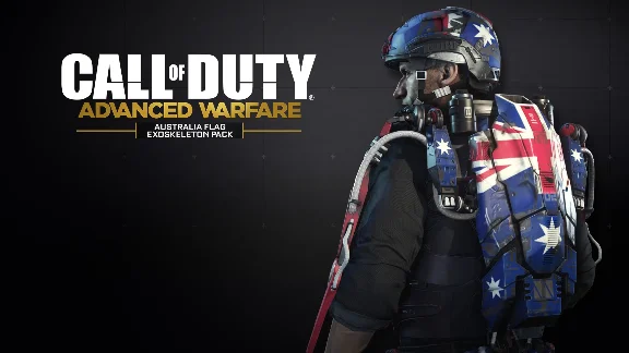 ✅💙COD: ADVANCED WARFARE - AUSTRALIA EXOSKELETON PACK