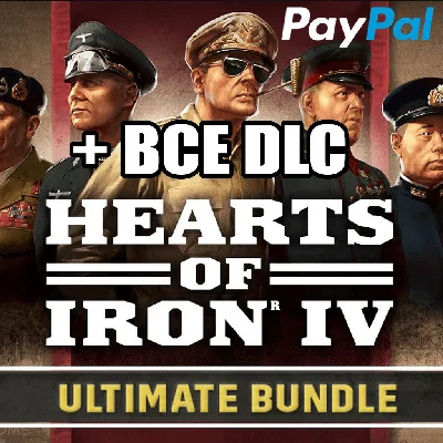 Hearts of Iron IV: Ultimate Bundle+ВСЕ 14 DLC STEAM