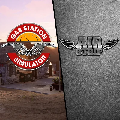 Gas Station Simulator and Airstrip DLC Bundle✅PSN✅PS4