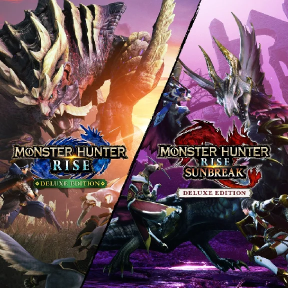 Monster Hunter Rise + Sunbreak Deluxe✅PSN✅PS4✅PS5