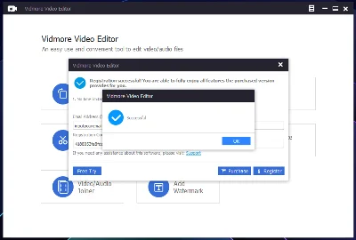 🔼 Vidmore Video Editor 🔑 Регистрационный код на 1 год